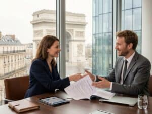 Acuerdo Comercial en Francia entre Profesionales Francófonos